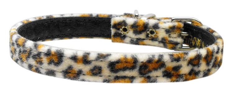 3/8" Plain Animal Print Collar Jaguar 10